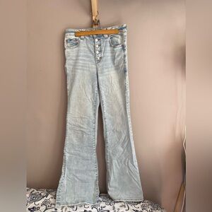 High Rise Flare Jean Long Length